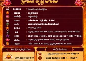 పంచాంగం: 6 సెప్టెంబర్ 2026 (ఆదివారం)