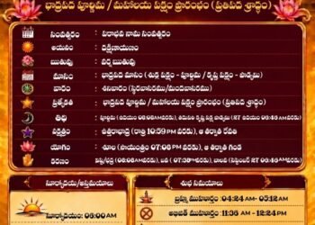 పంచాంగం: 26 సెప్టెంబర్ 2026 (శనివారం)