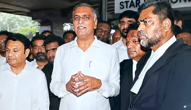సుప్రీం తీర్పు.. కాంగ్రెస్‌కు గట్టి గుణపాఠం: హరీశ్‌రావు